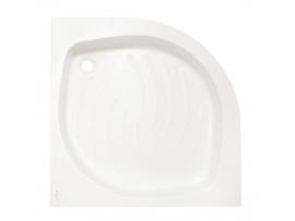 Cadita de dus semi-rotunda cu panouri 80x80x16 cm - Pret | Preturi Cadita de dus semi-rotunda cu panouri 80x80x16 cm