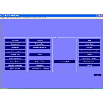 Software Program pentru cabinete medicale - Pret | Preturi Software Program pentru cabinete medicale