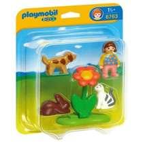 Fetita Cu Animalute Playmobil PM6763 - Pret | Preturi Fetita Cu Animalute Playmobil PM6763