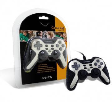 CANYON CNG-GP1 PC-USB gamepad (12 Btn), Retail, CNG-GP1 - Pret | Preturi CANYON CNG-GP1 PC-USB gamepad (12 Btn), Retail, CNG-GP1