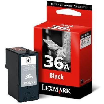Cartus Cerneala Lexmark #36 black high yield cartridge pentru X3650, X4650 - 18C2190E - Pret | Preturi Cartus Cerneala Lexmark #36 black high yield cartridge pentru X3650, X4650 - 18C2190E