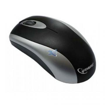 Gembird, Mouse optic, PS2, Negru/Argintiu - Pret | Preturi Gembird, Mouse optic, PS2, Negru/Argintiu