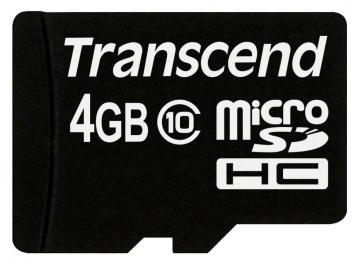 microSDHC Card 4GB, class 10, TS4GUSDHC10, Transcend - Pret | Preturi microSDHC Card 4GB, class 10, TS4GUSDHC10, Transcend