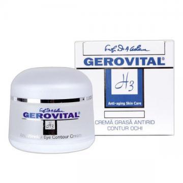 Gerovital H3 Crema Antirid Contur Ochi *30 ml - Pret | Preturi Gerovital H3 Crema Antirid Contur Ochi *30 ml