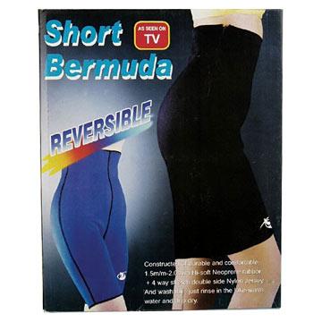 Short Bermuda - colanti neopren cu 2 fete pentru fitnes, slabit, anticelulita - Pret | Preturi Short Bermuda - colanti neopren cu 2 fete pentru fitnes, slabit, anticelulita