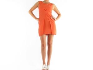 Rochie TOI ET MOI femei - 704_orange - Pret | Preturi Rochie TOI ET MOI femei - 704_orange