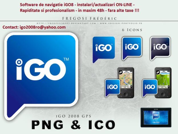 Serviciu ONLINE de actualizare/instalare soft iGO - Pret | Preturi Serviciu ONLINE de actualizare/instalare soft iGO