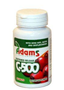 Vitamina C-500 cu macese - Pret | Preturi Vitamina C-500 cu macese
