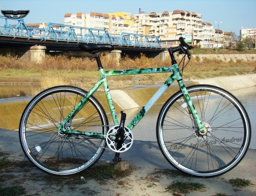 Bicicleta MBK-7 viteze in butuc- roti 28”(city/trekking);; vopsea unicat! - Pret | Preturi Bicicleta MBK-7 viteze in butuc- roti 28”(city/trekking);; vopsea unicat!