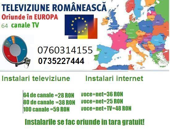 Instalari antene satelit si internet.Preturi exceptionale! - Pret | Preturi Instalari antene satelit si internet.Preturi exceptionale!