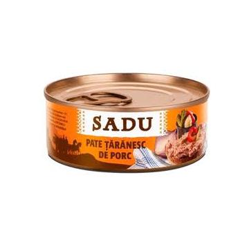 Pate taranesc de porc 100 g Sadu - Pret | Preturi Pate taranesc de porc 100 g Sadu