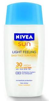 Nivea Sun Lotiune de Protectie Solara pt Fata Senzatie Usoara SPF30 50ml - Pret | Preturi Nivea Sun Lotiune de Protectie Solara pt Fata Senzatie Usoara SPF30 50ml