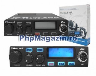 Statie Radio, Midland 278, putere 10 watt export - Pret | Preturi Statie Radio, Midland 278, putere 10 watt export