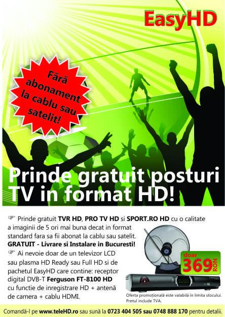 Vand tuner + antena DVB-T HD - Pret | Preturi Vand tuner + antena DVB-T HD