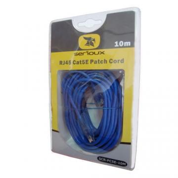 Patch Cord Serioux 10m cat.5e SCR-PC5E-10M - Pret | Preturi Patch Cord Serioux 10m cat.5e SCR-PC5E-10M