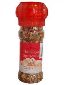 Sare Himalaya cu Chilli la rasnita, 100gr. - Pret | Preturi Sare Himalaya cu Chilli la rasnita, 100gr.