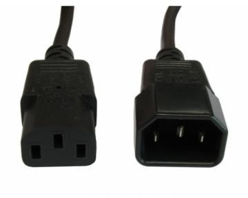 Prelungitor cablu alimentare PC, IEC-C13/C14, 2m, negru, V7 (V7E2PCPWREXT-02M) - Pret | Preturi Prelungitor cablu alimentare PC, IEC-C13/C14, 2m, negru, V7 (V7E2PCPWREXT-02M)