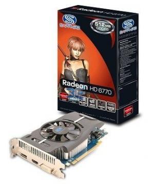 Sapphire ATI Radeon HD 6770, PCI-E, 512Mb DDR5, 128Biti - Pret | Preturi Sapphire ATI Radeon HD 6770, PCI-E, 512Mb DDR5, 128Biti
