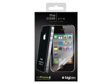 Carcasa policarbonat transparenta pentru iPhone 4, Bigben (BB289305) - Pret | Preturi Carcasa policarbonat transparenta pentru iPhone 4, Bigben (BB289305)