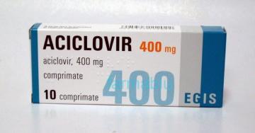 Aciclovir 400mg x 10cp - Pret | Preturi Aciclovir 400mg x 10cp