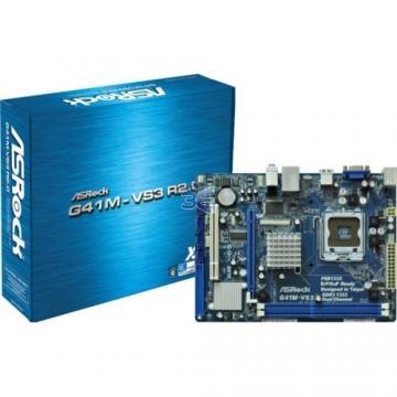 ASRock G41M-VS3 R2.0, DDR3, Socket 775, mATX - Pret | Preturi ASRock G41M-VS3 R2.0, DDR3, Socket 775, mATX