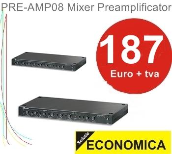 IC AUDIO PRE-AMP 08 mixer preamplificator - Pret | Preturi IC AUDIO PRE-AMP 08 mixer preamplificator