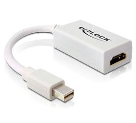 Adaptor mini Displayport la HDMI T - M, Delock 65128 - Pret | Preturi Adaptor mini Displayport la HDMI T - M, Delock 65128