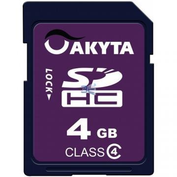 Akyta ASM 9990, SDHC Card 4GB Class 4 - Pret | Preturi Akyta ASM 9990, SDHC Card 4GB Class 4