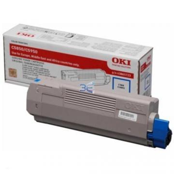 OKI C5850/C5950, Toner Color Albastru + Transport Gratuit - Pret | Preturi OKI C5850/C5950, Toner Color Albastru + Transport Gratuit