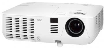 Proiector NEC V260W, WXGA 1280x800, 2000:1, 2600 Ansi Lumens, lampa 3000 ore, HDMI, retea, boxe, (60003180) - Pret | Preturi Proiector NEC V260W, WXGA 1280x800, 2000:1, 2600 Ansi Lumens, lampa 3000 ore, HDMI, retea, boxe, (60003180)