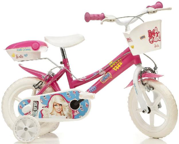 Bicicleta Barbie cu roti cu diametrul de 12 - Pret | Preturi Bicicleta Barbie cu roti cu diametrul de 12