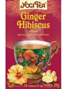 Ceai Bio GHIMBIR ÅŸi HIBISCUS Yogi Tea - Pret | Preturi Ceai Bio GHIMBIR ÅŸi HIBISCUS Yogi Tea