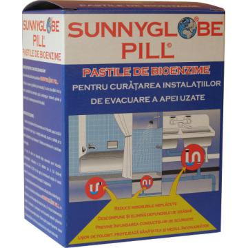 Solutie curatare tevi Sunnyglobe Pill - Pret | Preturi Solutie curatare tevi Sunnyglobe Pill