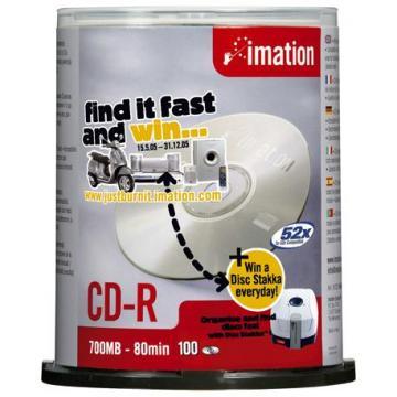CD-R Imation, 52x, 700 MB, 80 min, 100 bucati/cake - Pret | Preturi CD-R Imation, 52x, 700 MB, 80 min, 100 bucati/cake