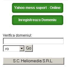 Domeniu .RO gratuit de la www.heliomedia.ro - Pret | Preturi Domeniu .RO gratuit de la www.heliomedia.ro