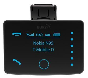 Bury Easy Touch Pro - Car kit hands free portabil; Bluetooth; display si taste iluminate - Pret | Preturi Bury Easy Touch Pro - Car kit hands free portabil; Bluetooth; display si taste iluminate
