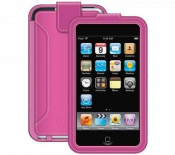 Husa din piele roz si gri Belkin pt. iPod Touch gen.2 - Pret | Preturi Husa din piele roz si gri Belkin pt. iPod Touch gen.2