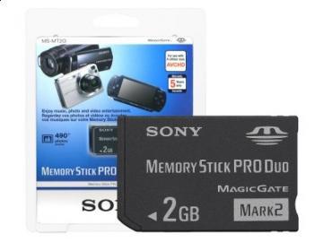 Card de memorie Memory Stick PRO DUO 2GB Sony Magic Gate Full HD Blister - Pret | Preturi Card de memorie Memory Stick PRO DUO 2GB Sony Magic Gate Full HD Blister