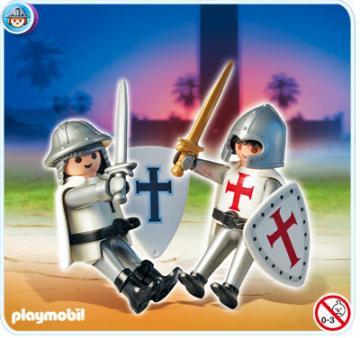 Playmobil Kings Castle CAVALER FRANCEZ SI CRUSADER - Pret | Preturi Playmobil Kings Castle CAVALER FRANCEZ SI CRUSADER