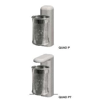 Cos gunoi din beton Quad - Pret | Preturi Cos gunoi din beton Quad