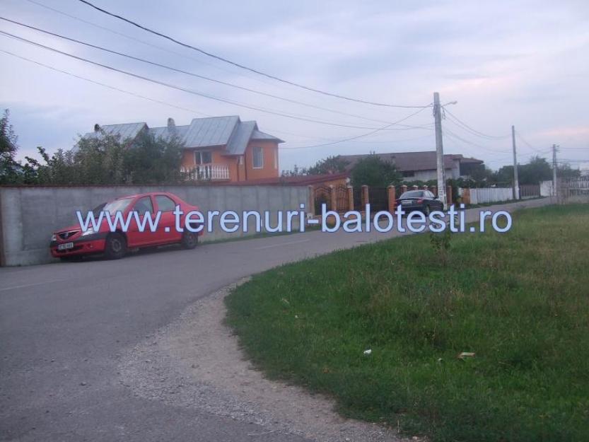 Vanzare teren Balotesti, asfalt,gaz, curent electric, 14000 euro - Pret | Preturi Vanzare teren Balotesti, asfalt,gaz, curent electric, 14000 euro