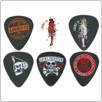 Dunlop Lucky 13 Picks - Player Pack - Pret | Preturi Dunlop Lucky 13 Picks - Player Pack