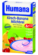 Humana - Cereale Humana cu banane si cirese - Pret | Preturi Humana - Cereale Humana cu banane si cirese