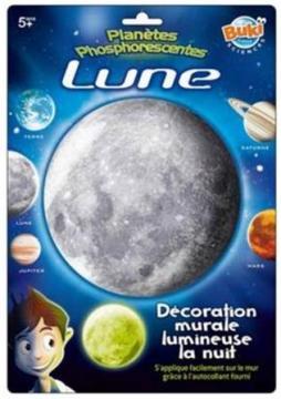 Decoratiune de perete fosforescenta - Luna - Pret | Preturi Decoratiune de perete fosforescenta - Luna