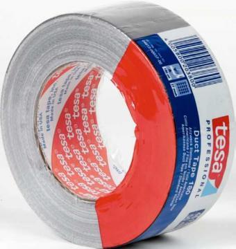 Banda adeziva Tesa Duct Tape, argintiu - Pret | Preturi Banda adeziva Tesa Duct Tape, argintiu