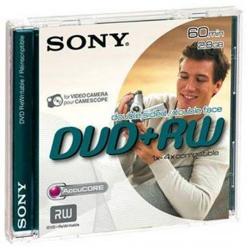 SONY DVD+RW 2.8GB double sided 8cm - Pret | Preturi SONY DVD+RW 2.8GB double sided 8cm