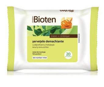 Bioten Servetele Demachiante pt Ten Normal si Mixt *20buc - Pret | Preturi Bioten Servetele Demachiante pt Ten Normal si Mixt *20buc