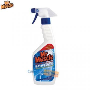 Crema de curatat pentru baie Mr. Muscle Bathroom pulverizator 500 ml - Pret | Preturi Crema de curatat pentru baie Mr. Muscle Bathroom pulverizator 500 ml