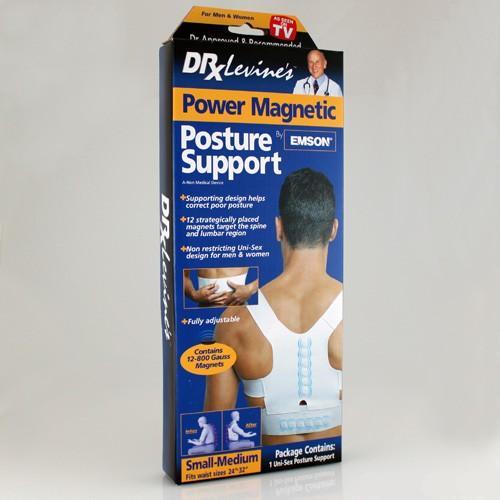 Dr. Levine's Posture Sport Suport magneti lombari si de coloana - Pret | Preturi Dr. Levine's Posture Sport Suport magneti lombari si de coloana