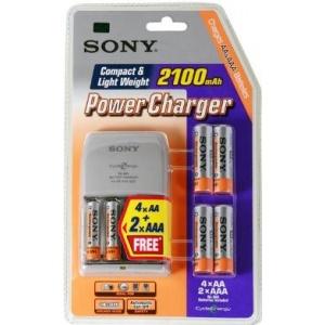 Incarcator Sony BCG34HLD42 - 4 acumulatori AA 2100 mAh +2 AAA 90 - Pret | Preturi Incarcator Sony BCG34HLD42 - 4 acumulatori AA 2100 mAh +2 AAA 90